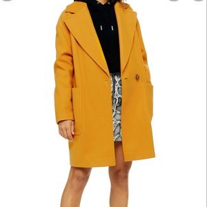 NWT Topshop mustard yellow jacket